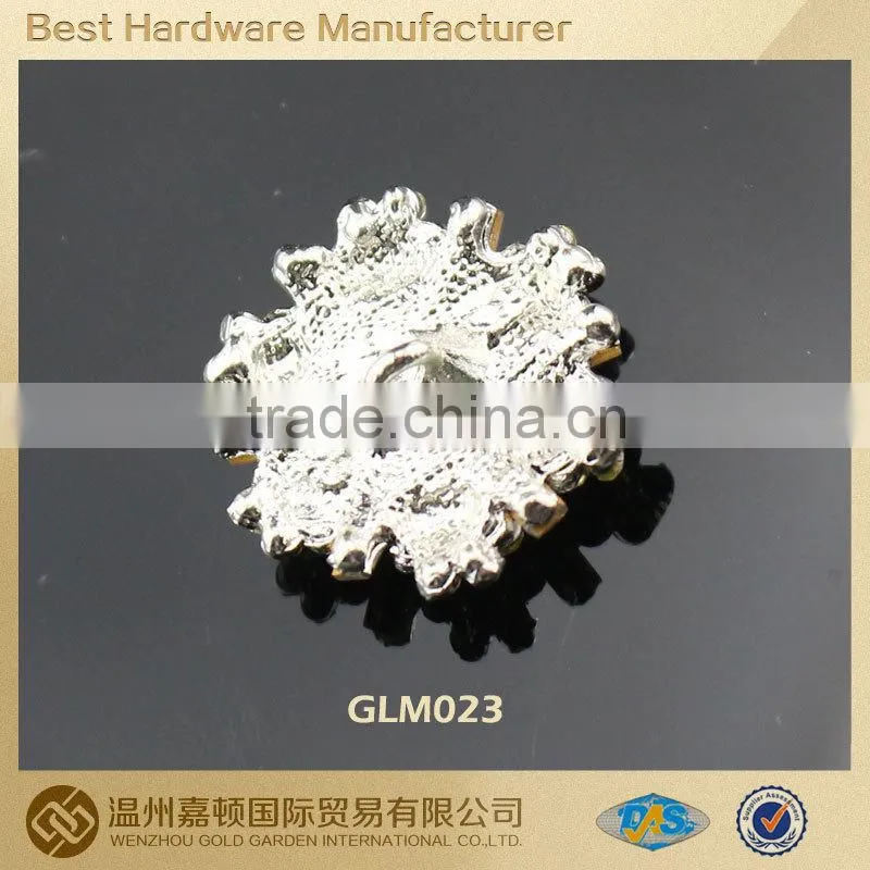 flower crystal rhinestone buttons for garments