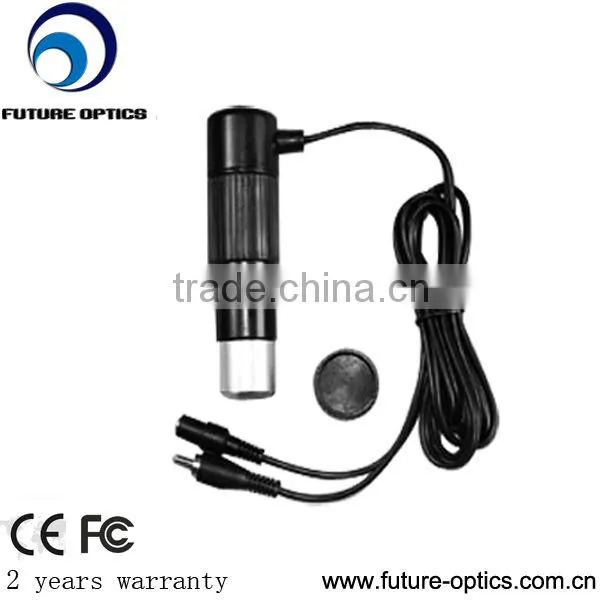 0.35 MP video trinocular stereo microscope