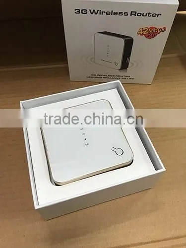 SC-4363-3GR Internal antenna with micro SD slot battery bank 3G WiFi Router