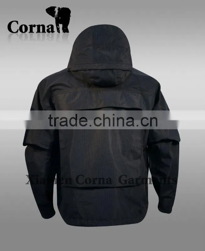 EURO standard! functional men's outdoor waterproof fishing jacket