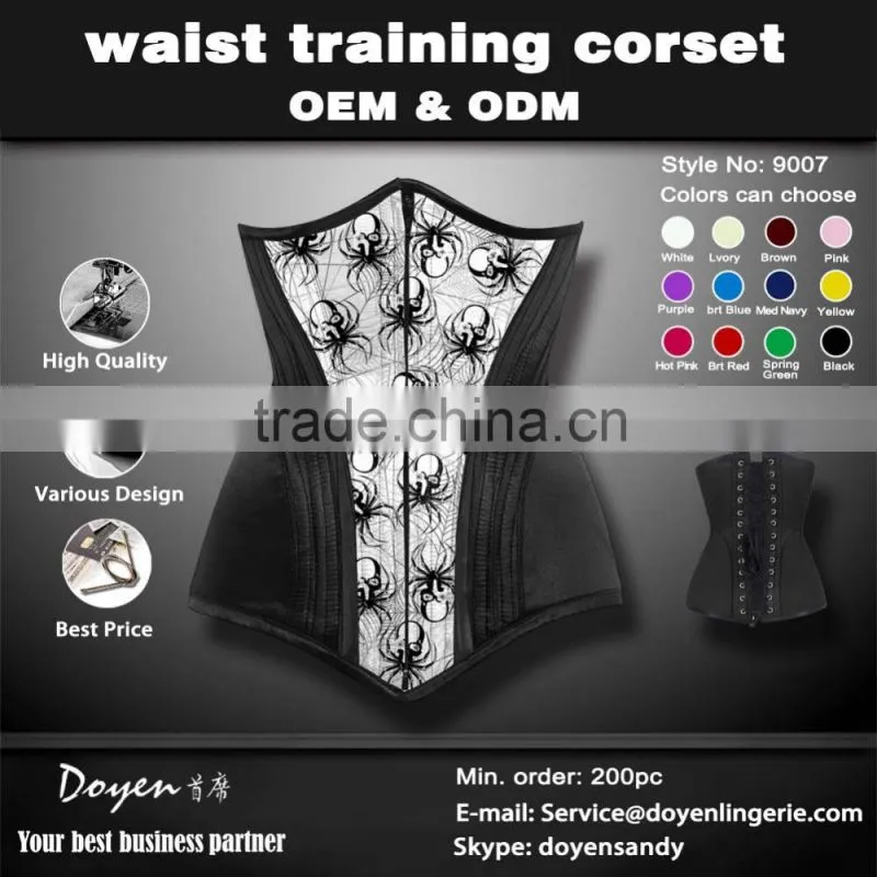 Women tight bodysuit sexy mature posturex satin corset