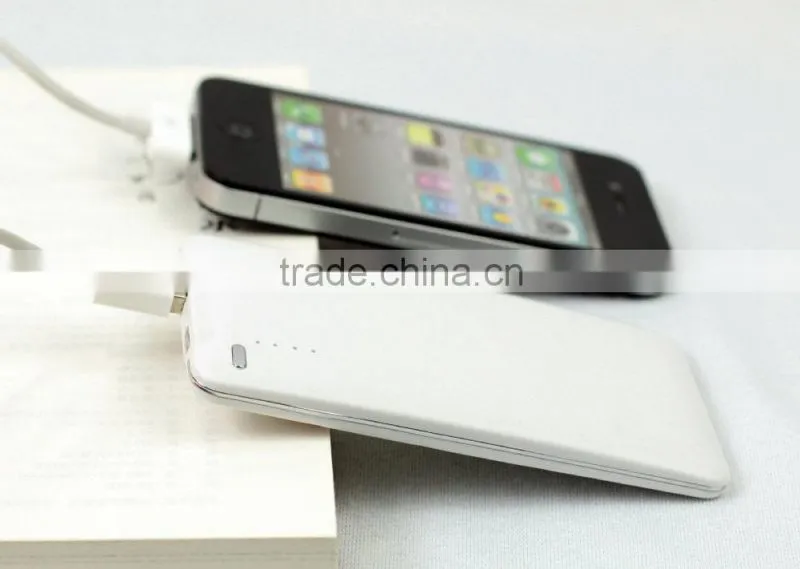 20000mAh Power Generator 2USB 4adaptor Power Bank charger Portable External Battery Pack for smartphone