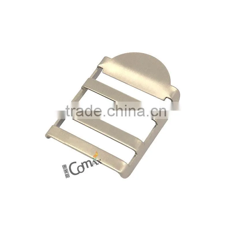 Custom adjustable lock metal bag buckle