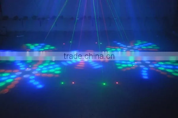 8 Claws RG UFO Effect LED laser DJ Lights