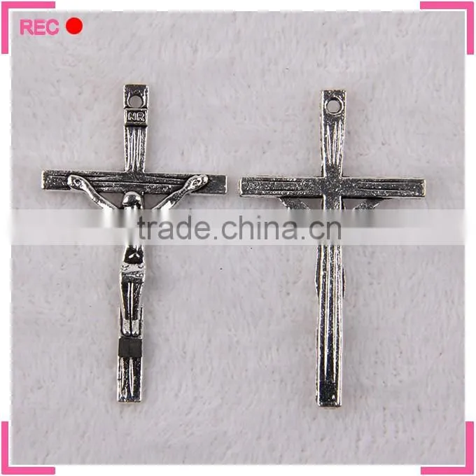 Custom stainless steel pendant for men, wholesale cross pendant bulk sale