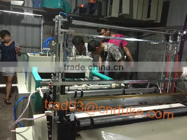 GBDE-700 High Speed Four Lines Automatic Punching T-shirt Bag Making Machine Price