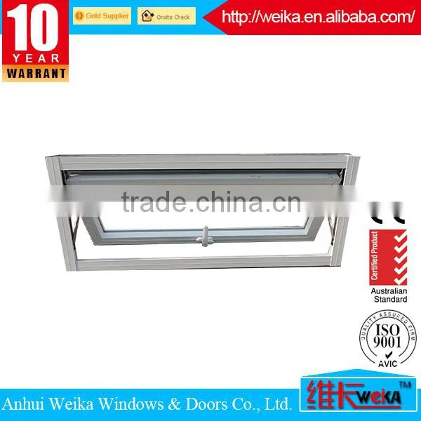 Hot-Selling White or any color awning window with manual opener