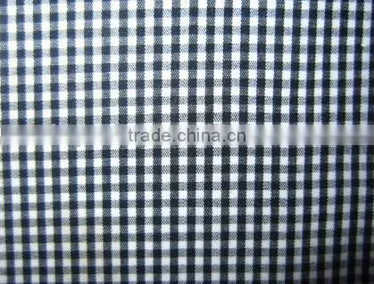 black upholstery fabric plaid curtain100% polyester colorful checks fabric