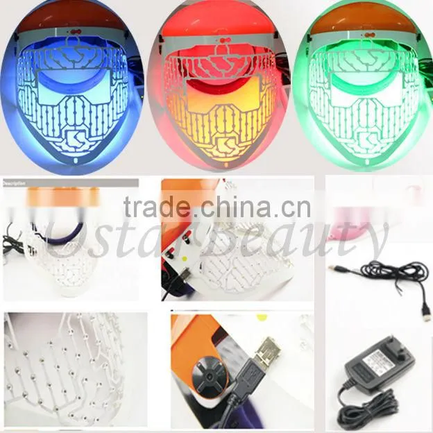 Blue Red Light Therapy LED Light Mask for Skin Tighten