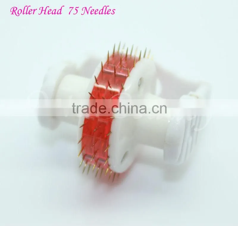 Facial needle roller phone roller --replaceable roller