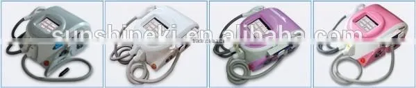 portable elight+q switched nd yag laser at home skin tightening machine