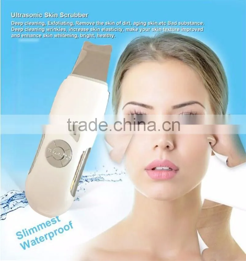 Mini portable skin scrubber/Ultrasonic skin scruber for personal use machine