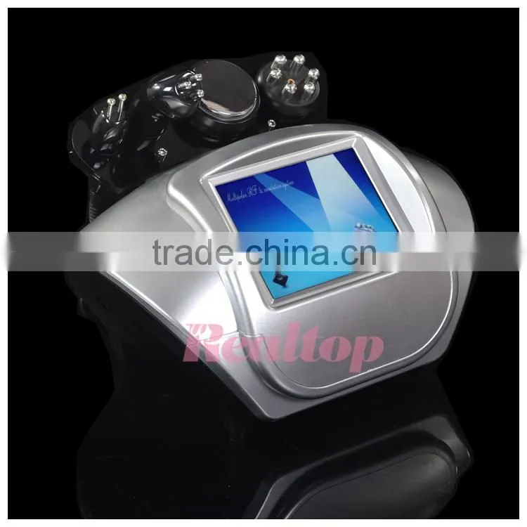 Salable!!!4 in 1 cavitation rf cavitation fat removal machine portabl liposculpture machine
