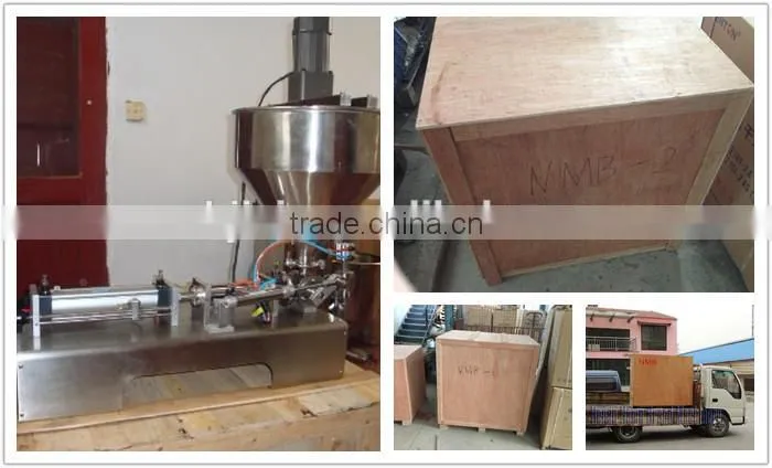 high accuracy manual seasoning peanut butter filling machine