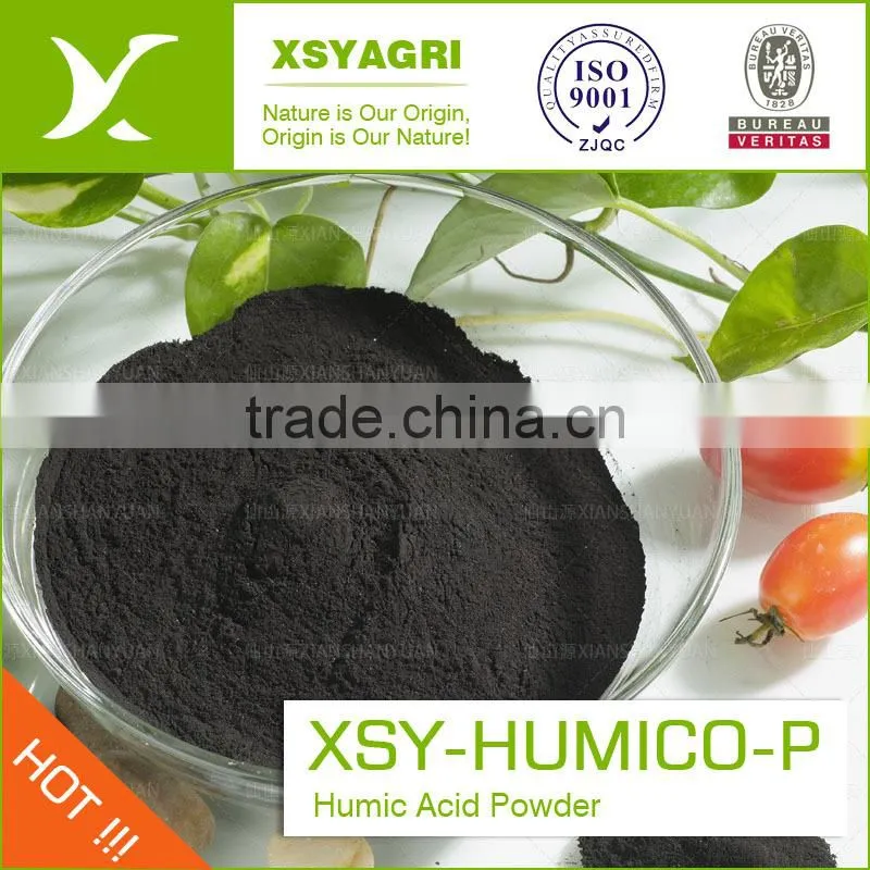 High Grade Humic Acid Powder 70% Organic Fertilizer Mesh80