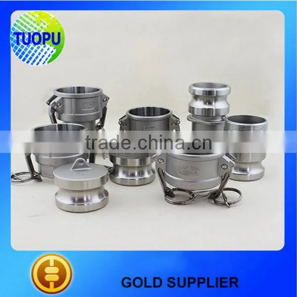Factory wholesale stainless steel 304/316 quick coupling,casting quick coupling for pipe fittings