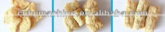 Jinan highly textured soybean protein machine;soybean meal making machine;soybean protein food machine