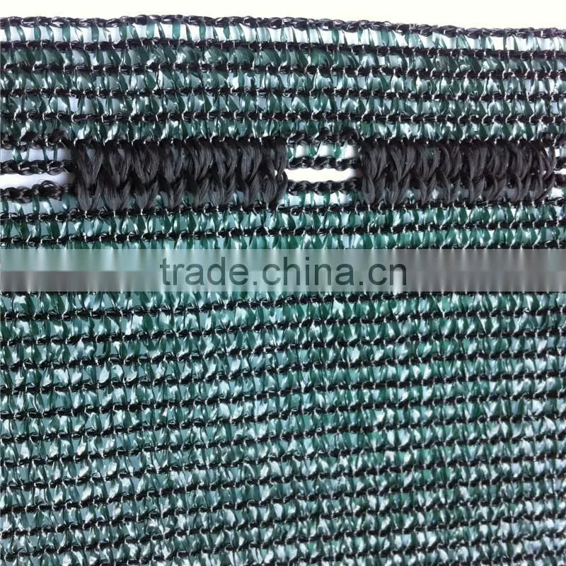 dark green knitting temporary fence netting barrier