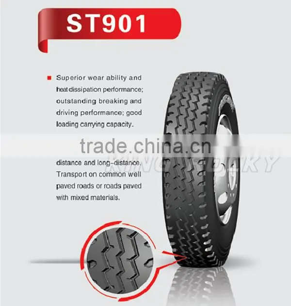 st901 off road tire 22.5 truck tire 12r22.5