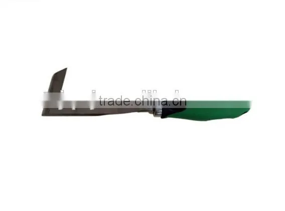 Small Stainless steel Garden Tools sickle With PP+TPR Grip Handle