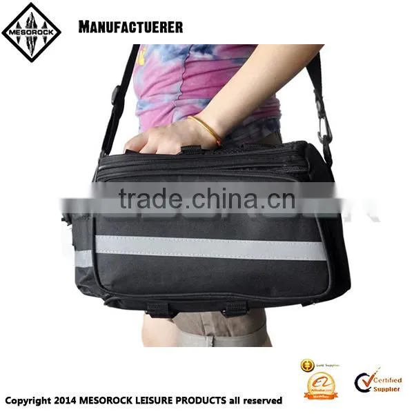 Bike Bicycle Cycling Travel Rear Seat Rack Shoulder Camel Bag Trunk Pannier Handbag