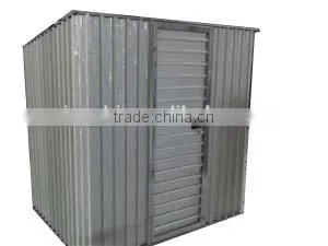 Vertical hinged door shed,DIY shed