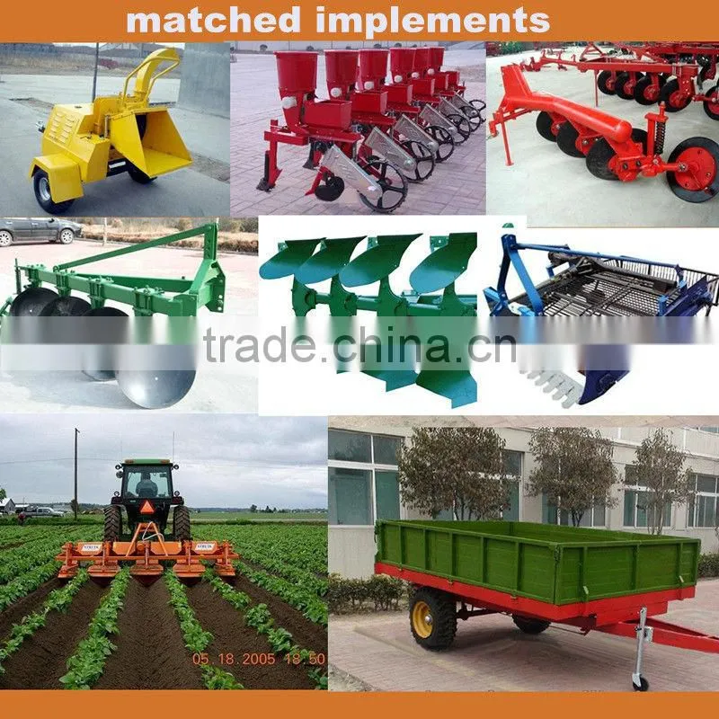 QLN404 cheap wheel mini tractor grass cutter