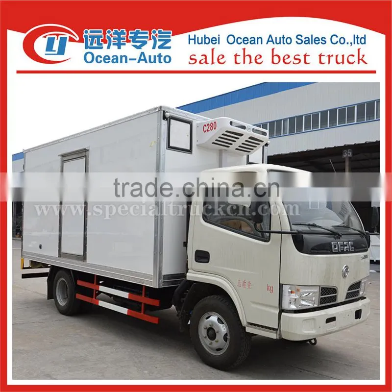 Dongfeng 8ton seafood refrigerator truck for sale
