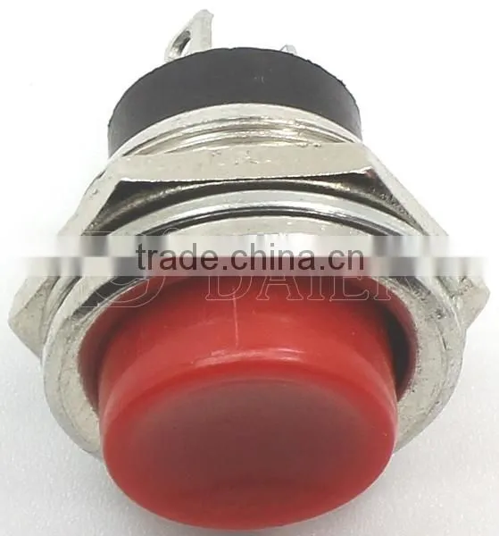 Daier 16mm Momentary Normally Open Spst Push Button Switch;PushButton