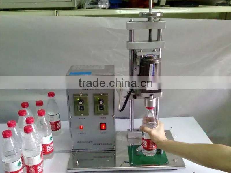 Semi-Auto Desktop Pneumatic Capping Machine For Plastic Caps