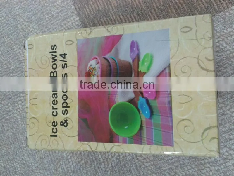 Ice Cream Bowls & Spoons 01040155