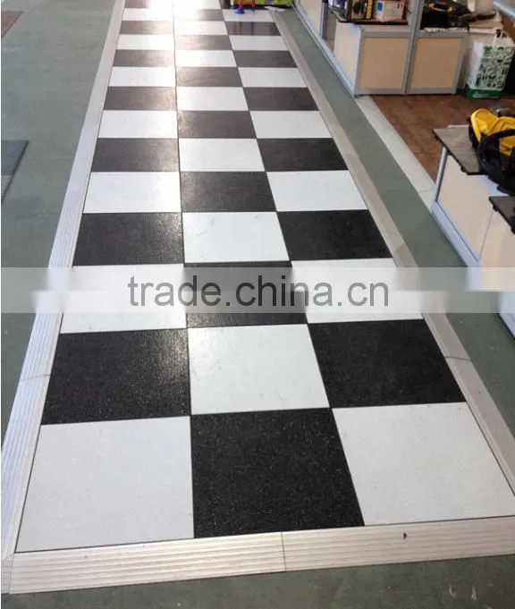 Interlocking pvc dance floor trade show floor tile pvc tile dance tile