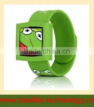 Free packing Slap Band Silicone Ipod Nano