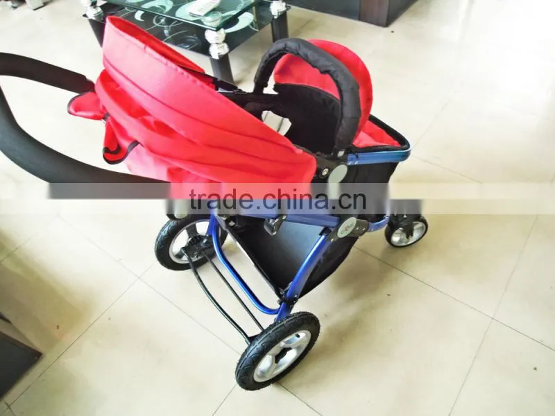 red color aluminum alloy baby strollers,high quality aluminum baby strollers