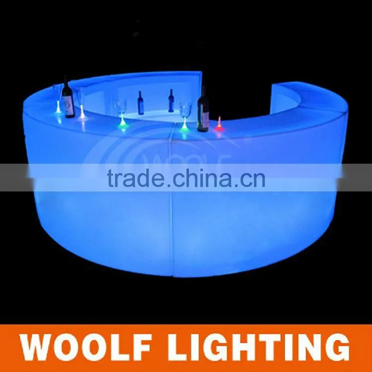 movable led furniture bar counter 2014 hot sale