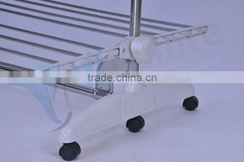 Vivinature Foldable 2 Layers Drying Rack Laundary Clothes Hanger