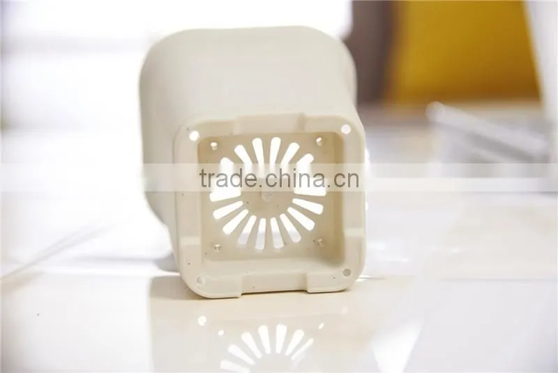 Plastic Tall Fleshiness Square Flower Pot