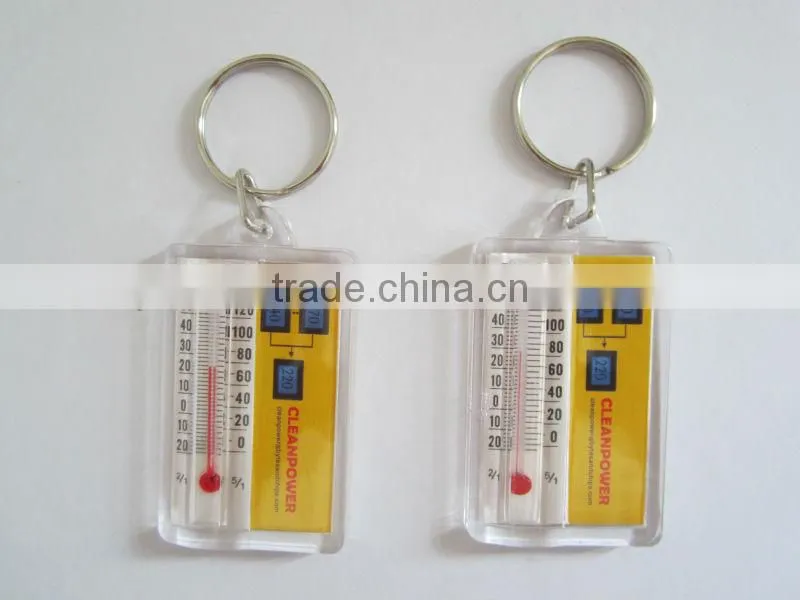 High quality House shape acrylic keychain