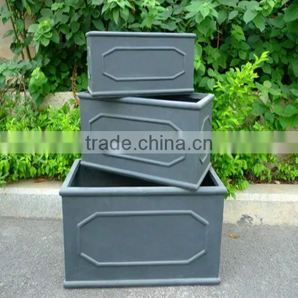 Glazed Garden Pottery Pots Square Plant Planters and Pots Unique Design Wholesale