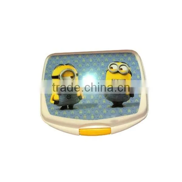 Plastic school lunch box containers