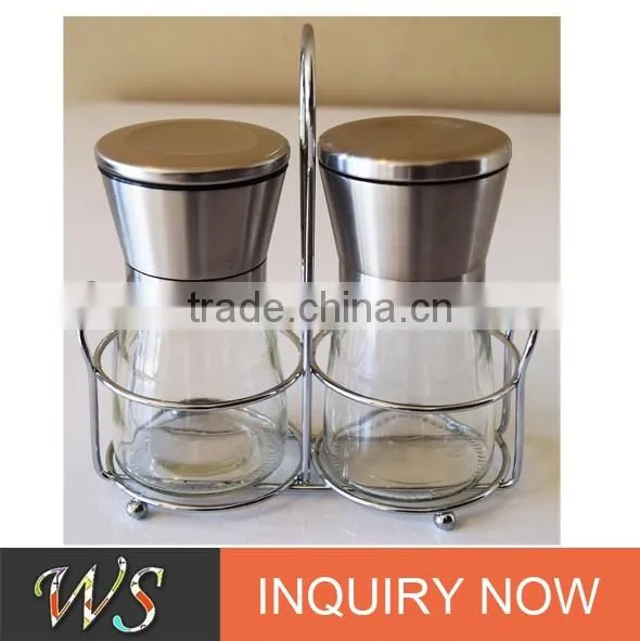 WS-SH28S Salt and pepper grinder with 100% copper plating lid