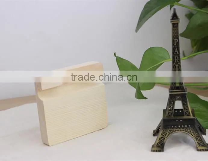 Economic wooden mobile phone holder