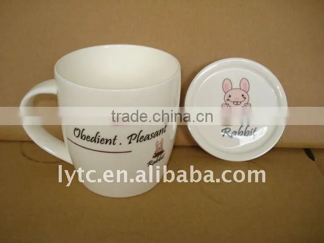porcelain cartoon mug
