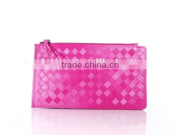 Custom High Quality Women Genuine Leather Wallet Manufacturer