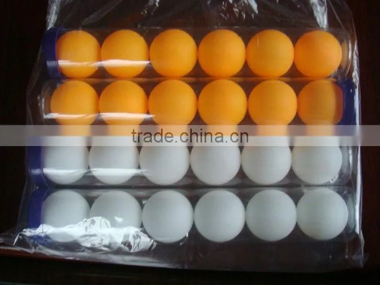 100pcs packing plastic table tennis ball