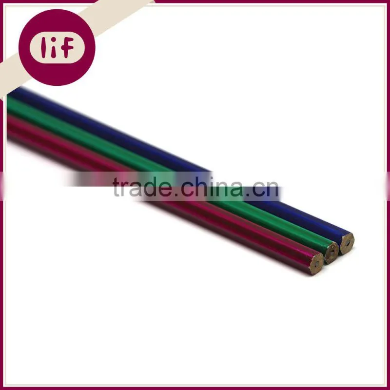Standard Size Hexagon Wooden HB Pencil with Eraser, HB Pencil with Eraser Topper, HB Pine Pencil with Eraser