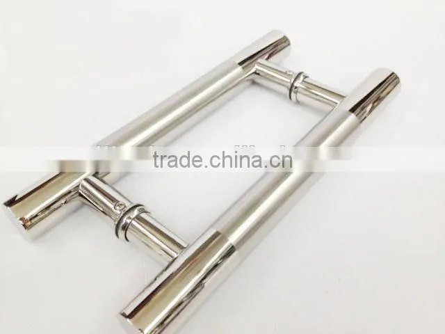 Polished Steel Door Handle 25mmx800mm