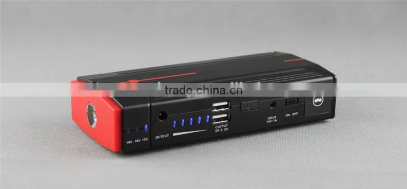 Manufacturer high power 13800mAh (51WH) car multi-functional jump starter