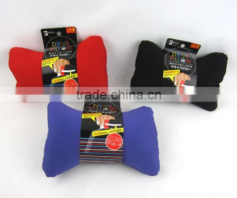 Colorful mini car neck pilliow relex head and bone travel pilliow