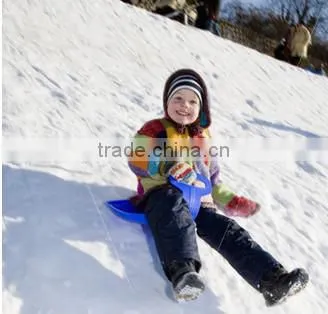 snow,grassland ,sand ski sledge snowboard for kids play